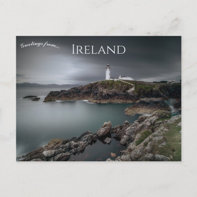 Fanad Head Lighthouse Letterkenny Ireland Postcard (Front)
