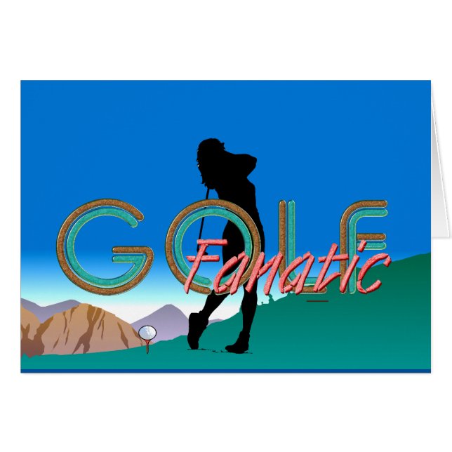 Fanatique SUPÉRIEUR de golf (Devant horizontal)