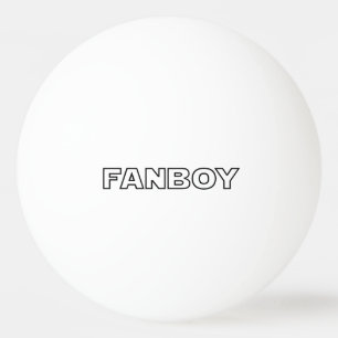 FANBOY PING PONG BALL