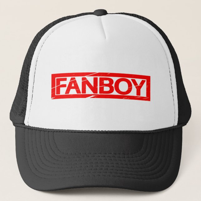 Fanboy Stamp Trucker Hat (Front)