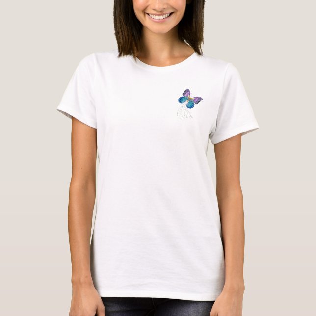 Fanciful Butterfly T-Shirt (Front)