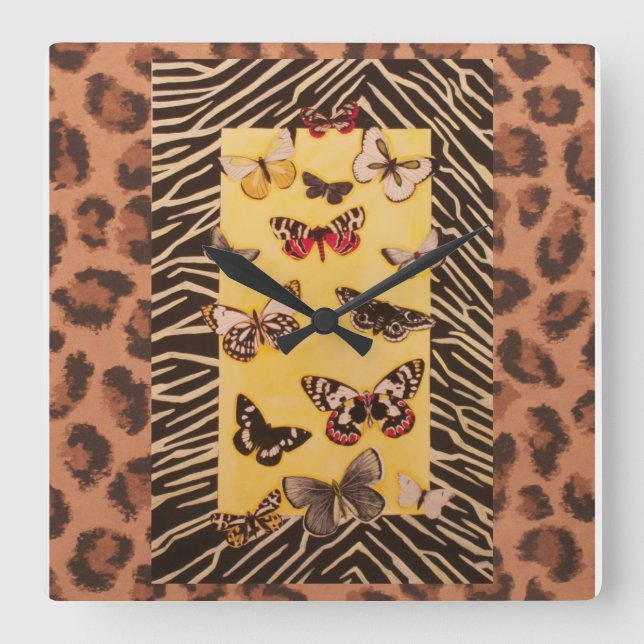 Fanciful Flight ll Clock (Front)