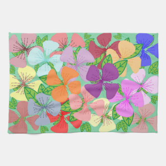 Fanciful Floral Kitchen Towel