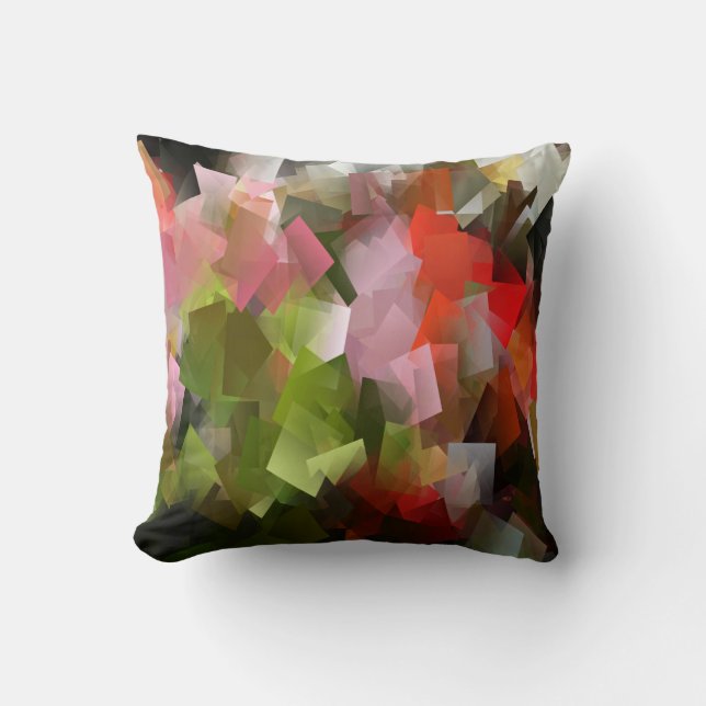 Fanciful Garden... Throw Pillow (Front)