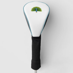 Fanciful Peacock Golf Driver Cover