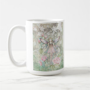 Fanciful Rose Fairy Coffee Mug