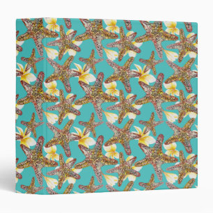 Fanciful Starfish Pattern Binder