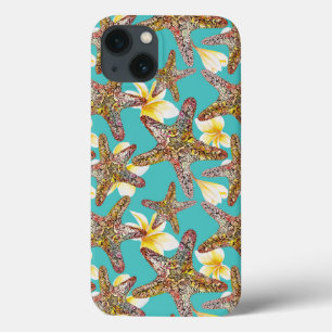 Fanciful Starfish Pattern iPhone 13 Case