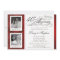 Fancy 40th Anniversary Invitations - Then & Now