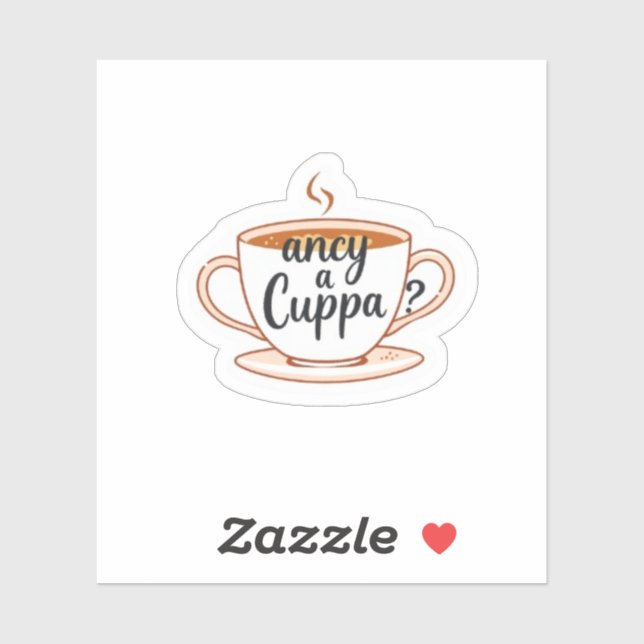 Fancy a Cuppa British Tea Lover Aesthetic (Sheet)