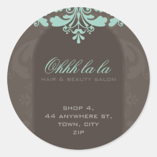 FANCY ADDRESS LABEL :: couture flourish 2A