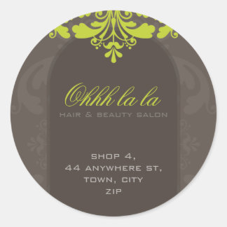 FANCY ADDRESS LABEL :: couture flourish 4A
