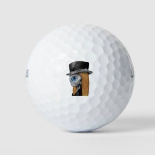Fancy Alien Hybrid Golf Balls