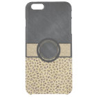 Fancy Animal Print Monogram