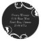 Fancy Black & White Stickers -  CO