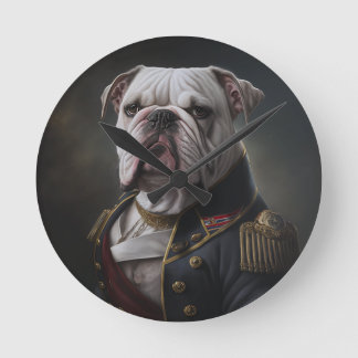 Fancy Bulldog Clock