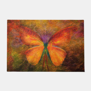 Fancy butterfly  doormat
