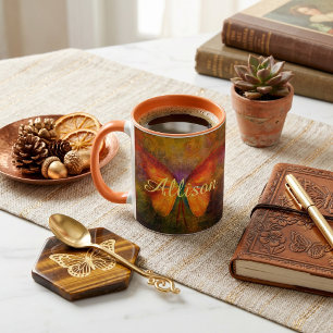 Fancy butterfly personalized   mug