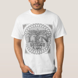 Fancy Caduceus LPN nurse T-Shirt