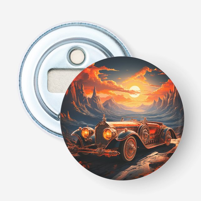 Fancy Car Bottle Opener (Front)