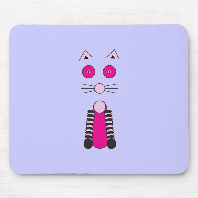 Fancy CAT Mouse Pad (Front)