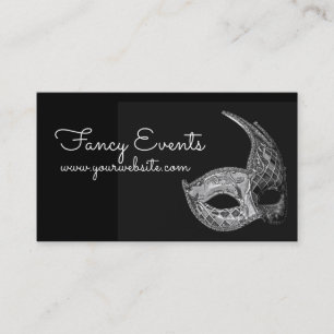 Fancy Catering Event Planner Business Card