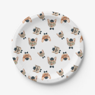 Fancy Cats I Paper Plate