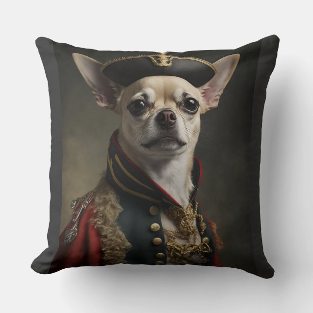 Fancy Chihuahua Coussin (Recto)