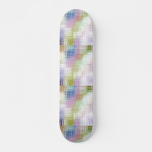 Fancy Coloured Skateboard (Front)