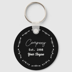 Fancy Company Name Keychain