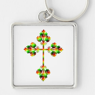 FANCY CROSS KEYCHAIN
