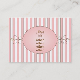 Fancy Cupcake Business Card