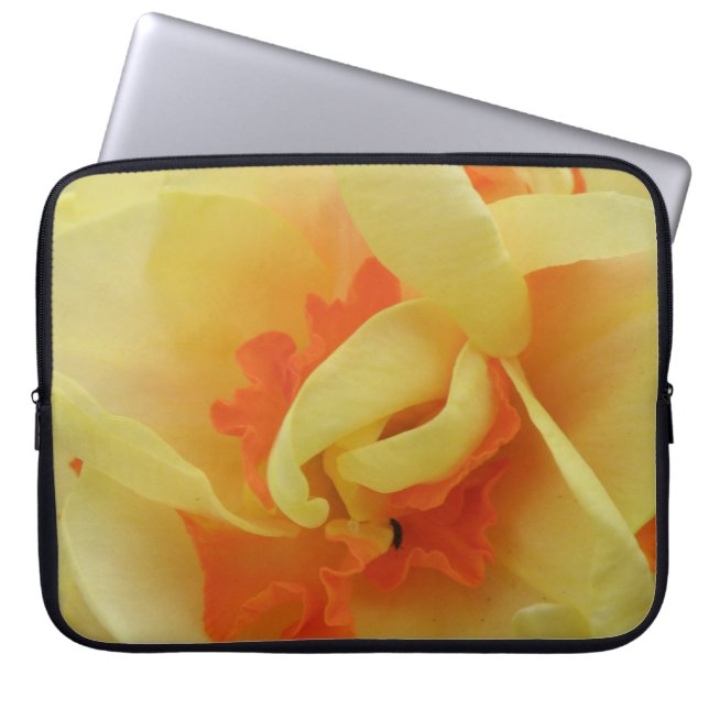 Fancy Daffodil Laptop Bag (Front)