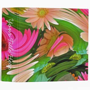 Fancy Daisies Digital Manipulation Binder