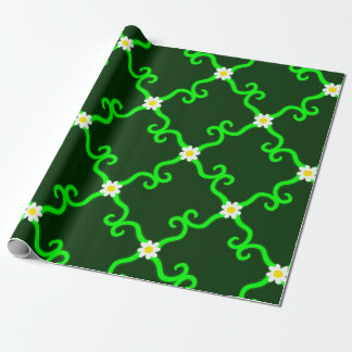 Fancy Daisies Wrapping Paper