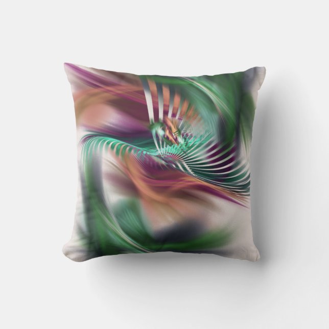 Fancy Dancer Throw Pillow (Front)