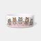 Fancy Dinner Feast Ceramic Pet Cat Bowl