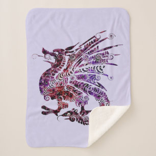 fancy dragon blanket