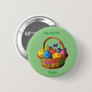 Fancy Easter Egg Hunt Adventure 2 Inch Round Button