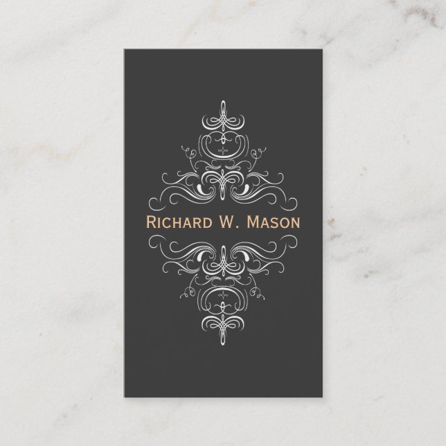 Fancy Elements Business Card (Front)