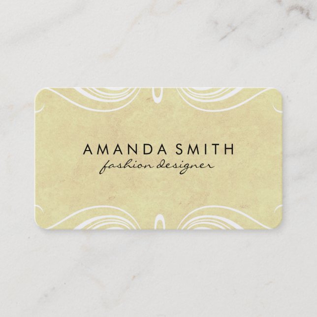 Fancy Elements Business Card (Front)