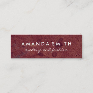 Fancy Elements Grungy Texture Mini Business Card