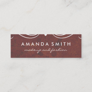 Fancy Elements Grungy Texture Mini Business Card