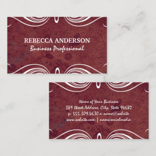 Fancy Elements   Texture Background Business Card