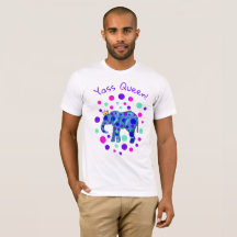 Fancy Elephant Yass Queen! T-shirt homme