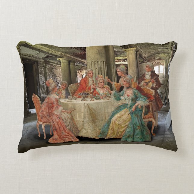 Fancy Feast Accent Pillow (Front)