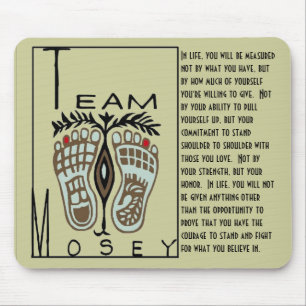 Fancy Feet Mouse Pad