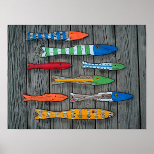 Fancy fish poster