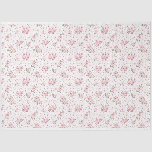 Fancy Floral Tissue Paper (Front)
