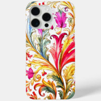 Fancy Florentine Design Watercolor Leaves